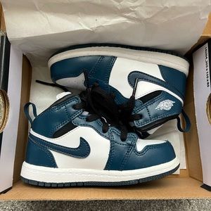 Jordan 1 Mid (TD) Armory Navy Sz 8